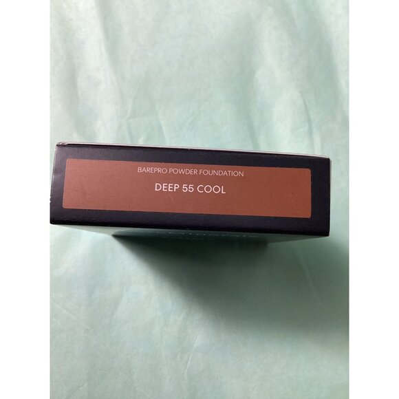 BareMinerals BarePro 16HR Skin-Perfecting Powder Foundation Deep 55 Cool New - Picture 3 of 8